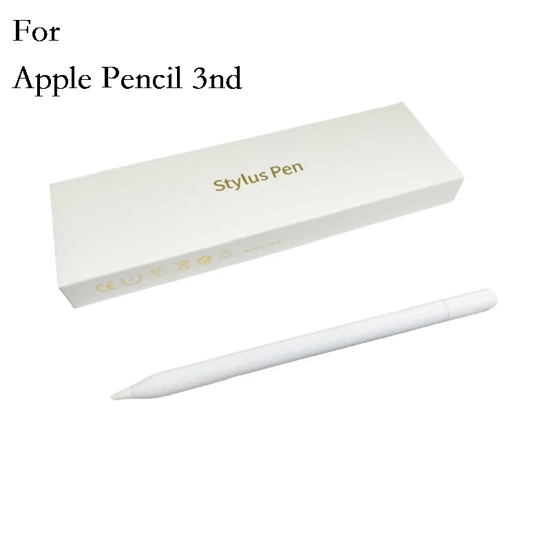 Стилус для Apple iPad, устройство для быстрой зарядки 3-го поколения, совместимо с ipad 6-10 Air 3-5 Mini 5-6 PRO 1-6 (art.: 3920c5fa9d601) - 3920c5fa9d601