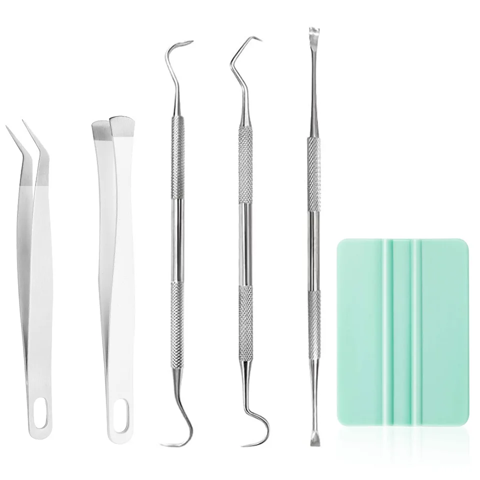 

Craft Vinyl Weeder Scraper Tools Craft Vinyl Tools Set Felt Edge For Diy Cricut Siser Oracal Silhouette Embossed Word Tool