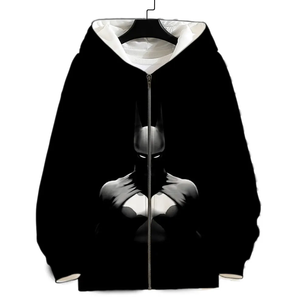 Толстовка Мужская/женская оверсайз с 3D-принтом на молнии | Мужская одежда