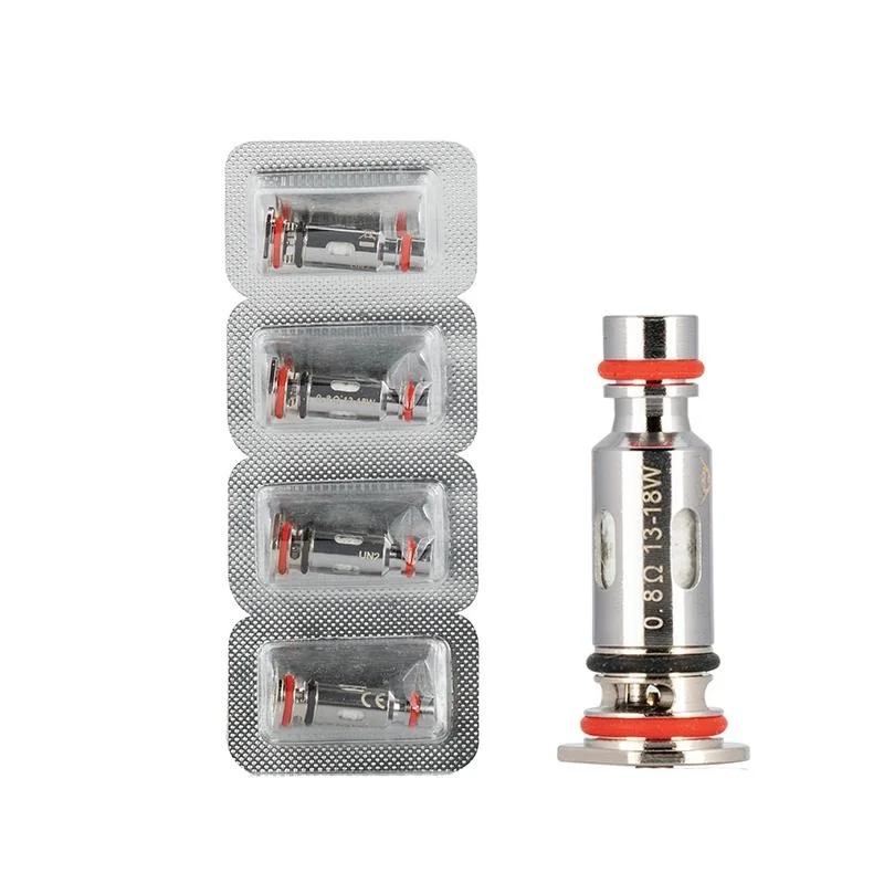 

4Pcs/box Caliburn G Cartridge Replacement Coil UN2 Mesh Coils 0.8ohm 1.0ohm Head for Caliburn G Pod System KOKO Prime E Kit