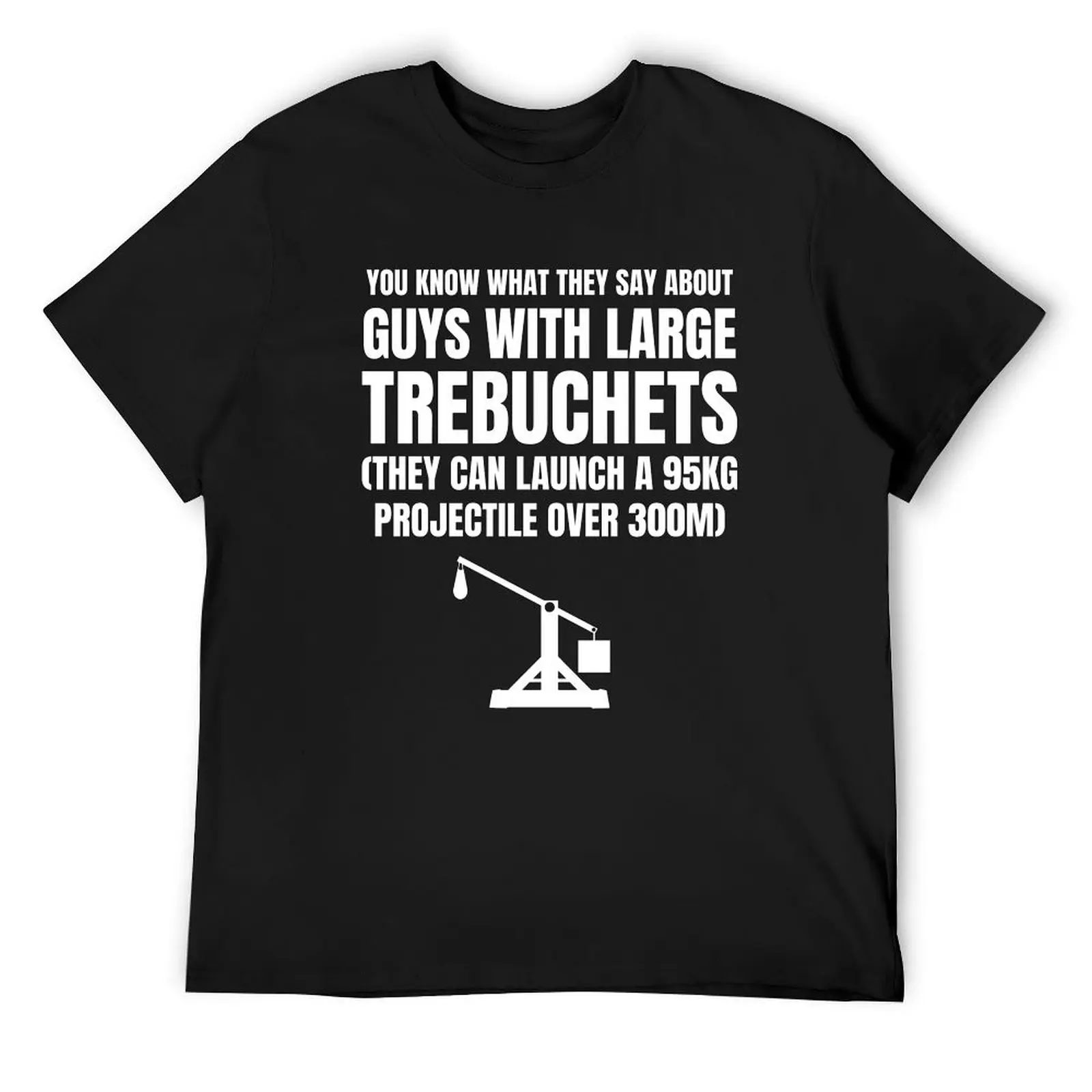 Trebuchet мем футболка заготовки винтажная аниме рубашка мужская дизайнерская