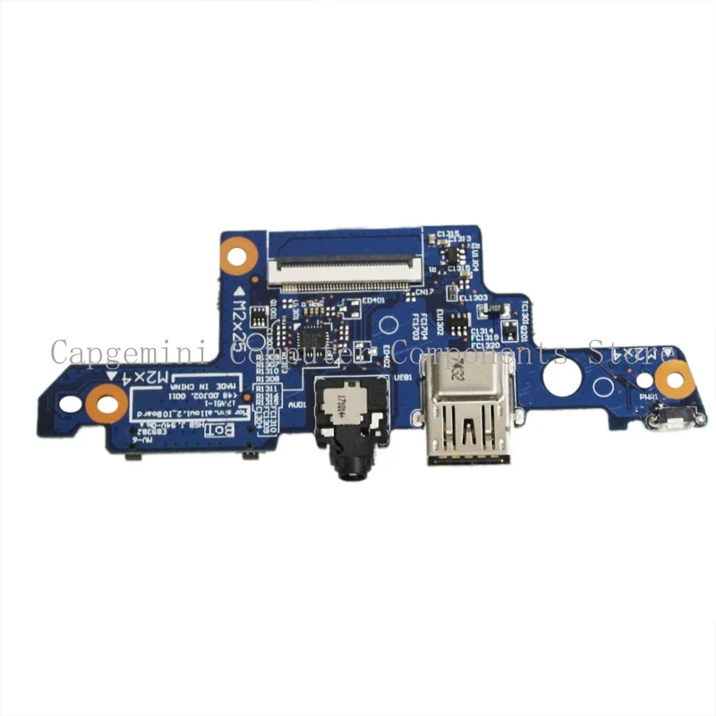 Плата кнопки питания USB для HP 15-aq210nr 15-aq193ms 15-aq018ca 15-aqtvl jius05