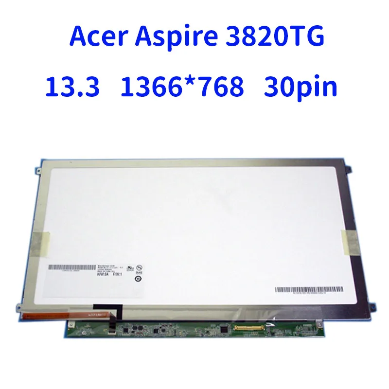 

HD 1366X768 13,3 "ЖК-экран светодиодный дисплей для Acer Aspire 3820TG Vervanging