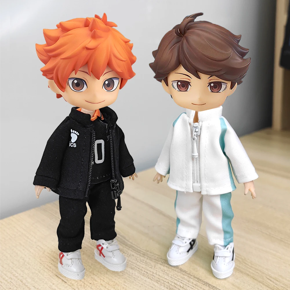 

1/12 BJD кукла спортивная одежда Кукла использовать костюм Haikyuu! Красивая одежда для косплея Hinata Shoyo Oikawa Tooru OB11