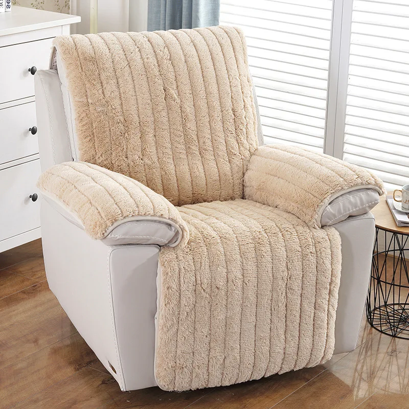 

Толстый плюшевый чехол для дивана, съемное полотенце, кресло с откидывающейся спинкой, чехол для дивана, кресло, полотенце для дивана, подуш...