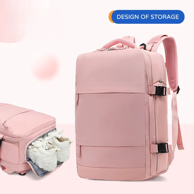 

Girls' backpack&super large capacity-multi-functional dry and wet classification&short-distance business trip travel waterproof