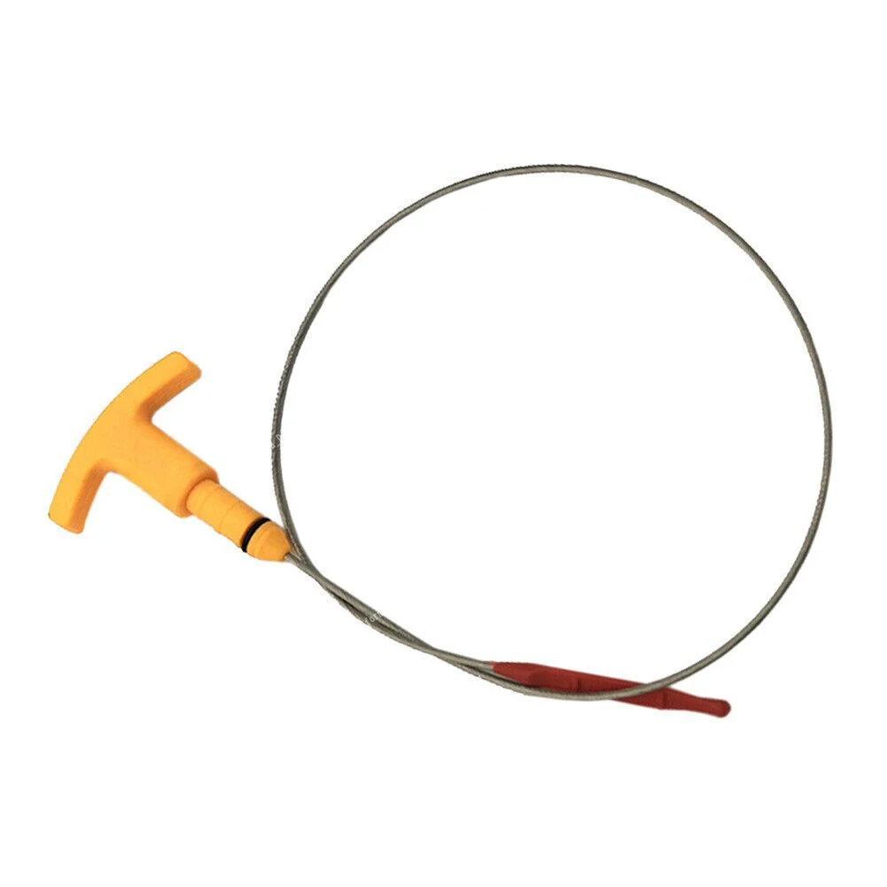 Щуп для измерения уровня масла автомобиля для HYUNDAI 2014-18 ELANTRA SONATA TUCSON 1,8 л/2,0 л 266112 E021 Пластиковый желтый щуп для измерения уровня масла, автомобильные аксессуары