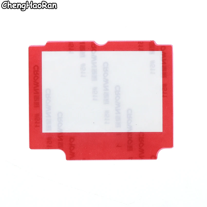 ChengHaoRan пластиковые линзы для GB/GBA/GBC/GBP/GBA SP/GBL Защитная пленка экрана W/ Adhensiveparts |