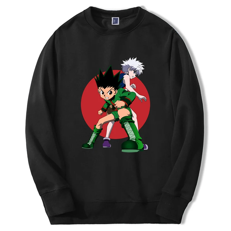 

2022 Hot Anime Hunter X Hunter Sweatshirt Men Women Killua Zoldyck Graphic Hoodie New Fashion Casual Tracksuit Harajuku Clothes
