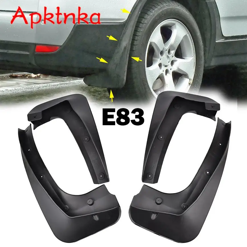 

Передние и задние брызговики для BMW X3 E83 2004 - 2010