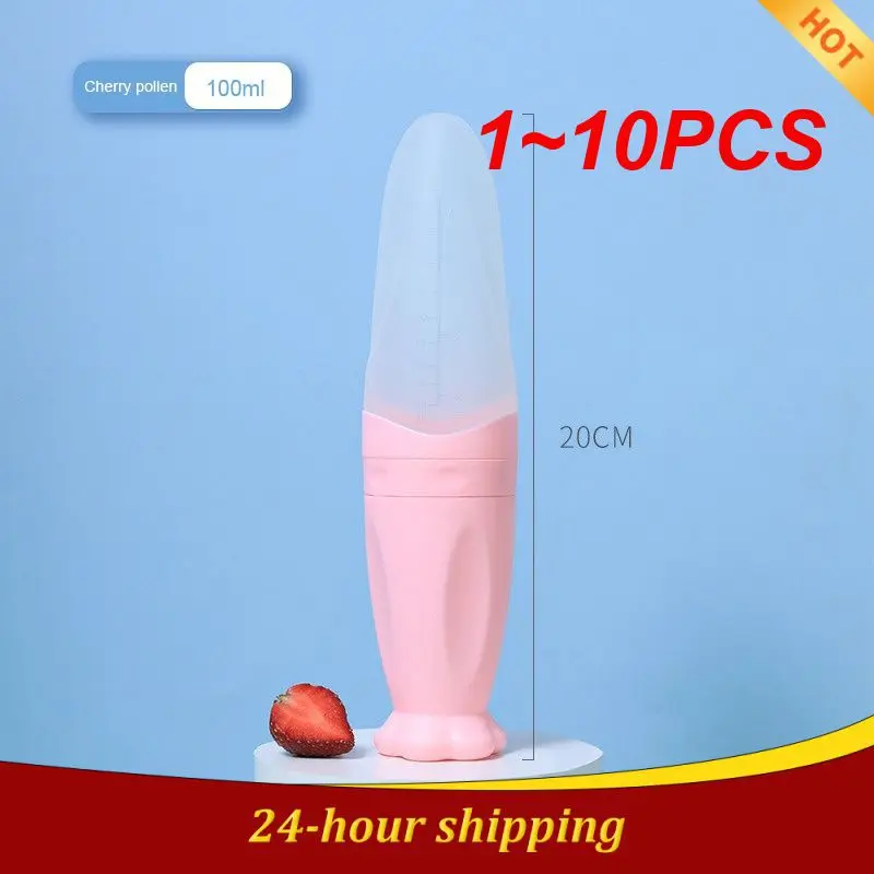 

1-10 шт., силиконовая ложка для кормления младенцев