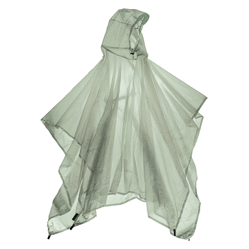 

Portable Rain Coat Waterproof Fahion Ultralight Ponchos Sun Shelter Silicone Climbing Accessory for Hiking Cycling