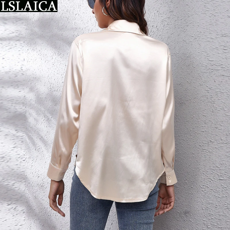 Блузки для женщин Мода 2022 рубашка дешевая женская одежда Топ с длинным рукавом