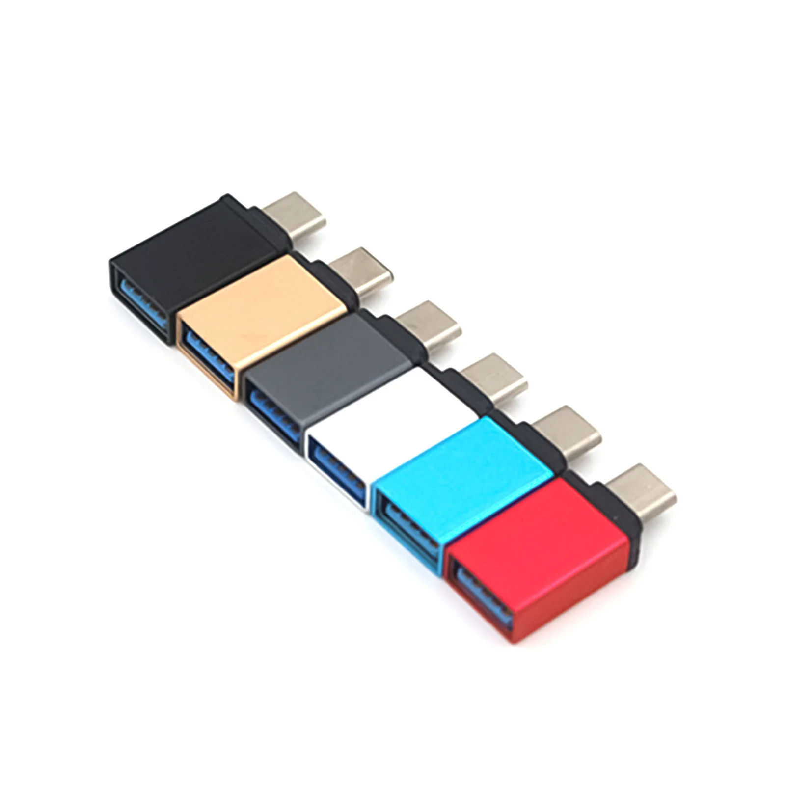 

USB C Adapter OTG Type C To USB Adapter Type-C OTG Adapter Cable for IPhone 12 Pro Max for Airpods 1 2 3 Phone USB Adapters