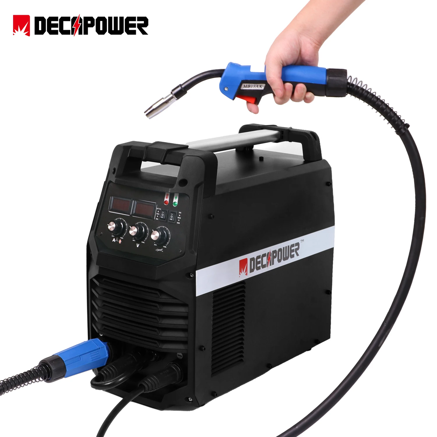 

Decapower инвертор 4 в 1 IGBT MMA TIG MAG Gas Gasless MIG сварочный аппарат