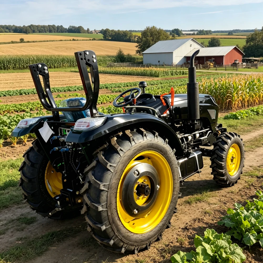 Фото Трактор для фермерских хозяйств 50 л.с., 4WD, соответствующий мировым стандартам качества, подходит для рынка Африки №2