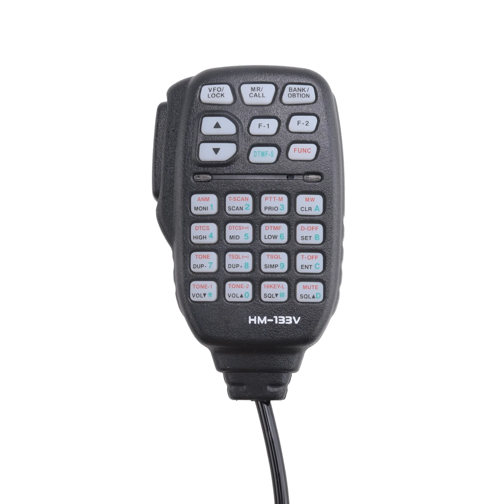 HM-133 Микрофонный динамик Ручной плечевой микрофон для радио Icom IC-207H IC-880H IC-2820H IC-E282