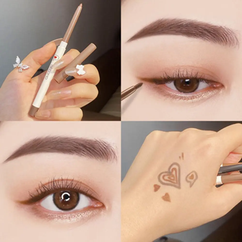 

Cosmetics Quick-drying Easy To Color Waterproof Lasting Eyeliner Pen Eye Liner Pencil Non-smudged brush Hook Liner Pen