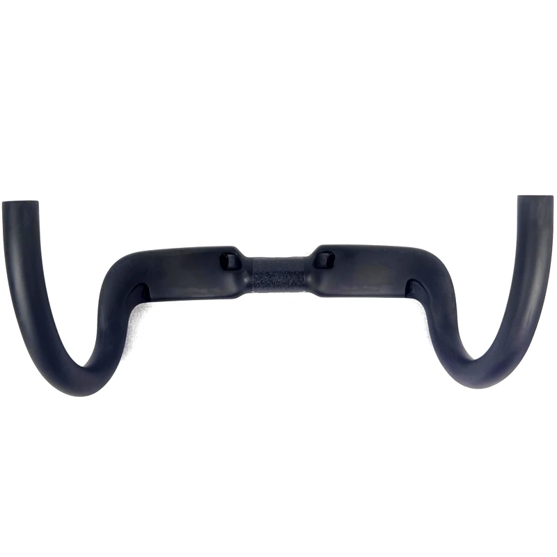 Фото BIKEDOC Dropbar Карбоновый узкий аэродинамический руль Шоссейный велосипед Внутренние прокладки кабеля №4