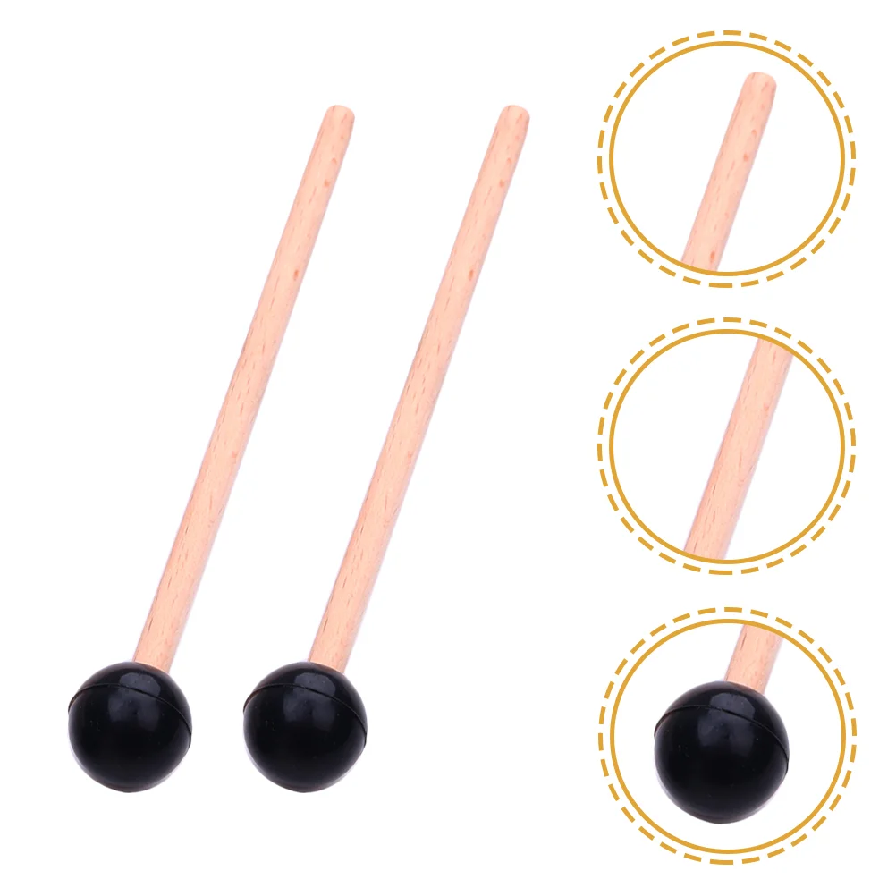 

2 Pcs Custom Drumsticks Electronic Drum Sticks Percussion Mallets Rubber Mallets Sticks Electronic Keyboard