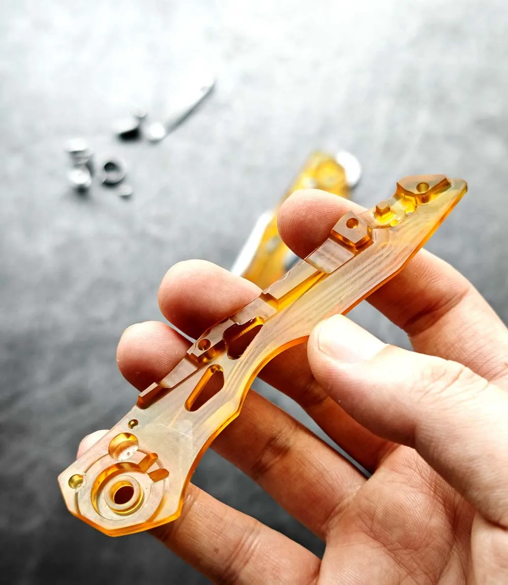 1 компл. Ручные весы ULTEM PEI с карманным зажимом для Кершоу 7650 карманные уличные