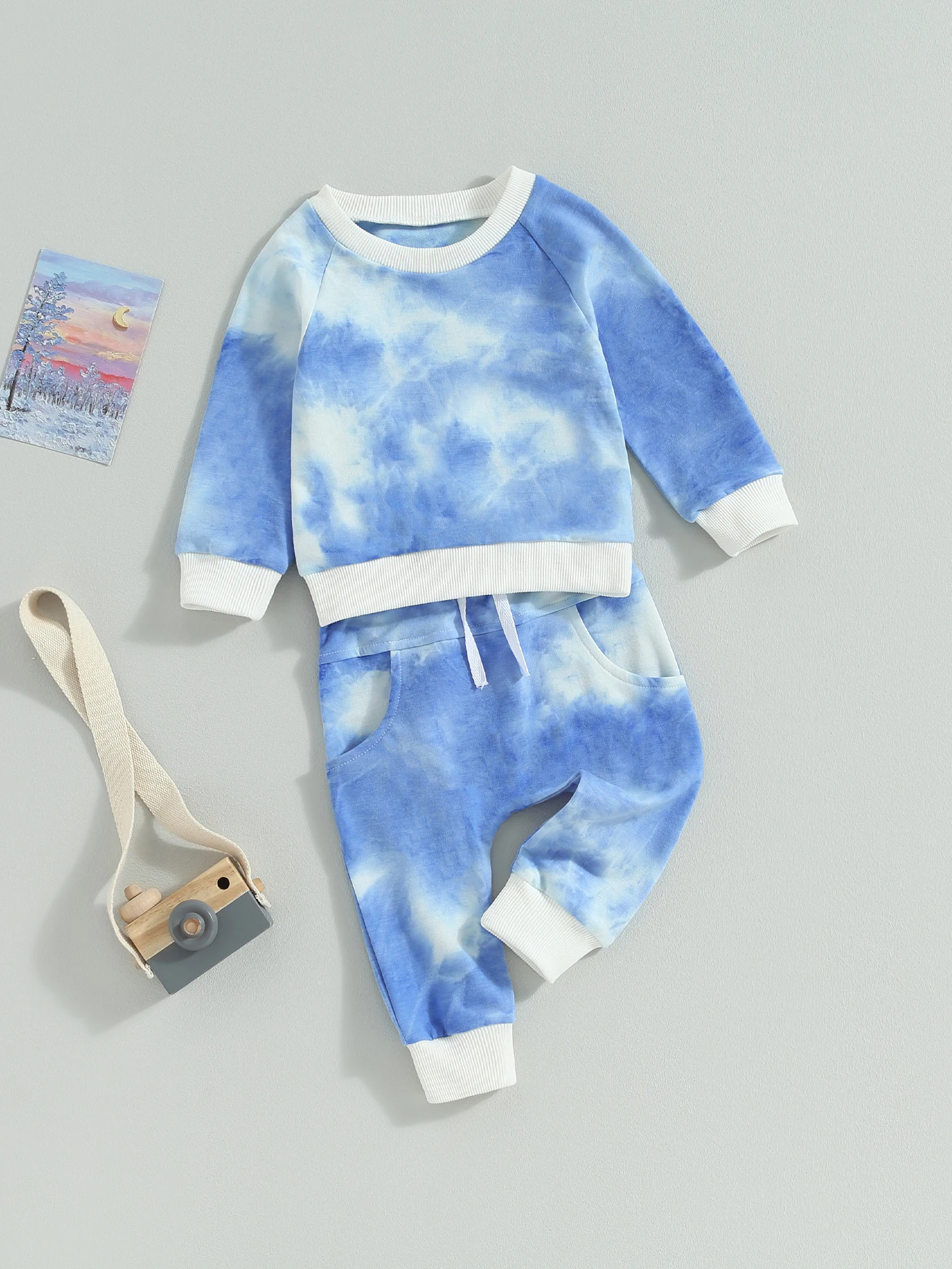 

2 шт., детская зимняя флисовая толстовка