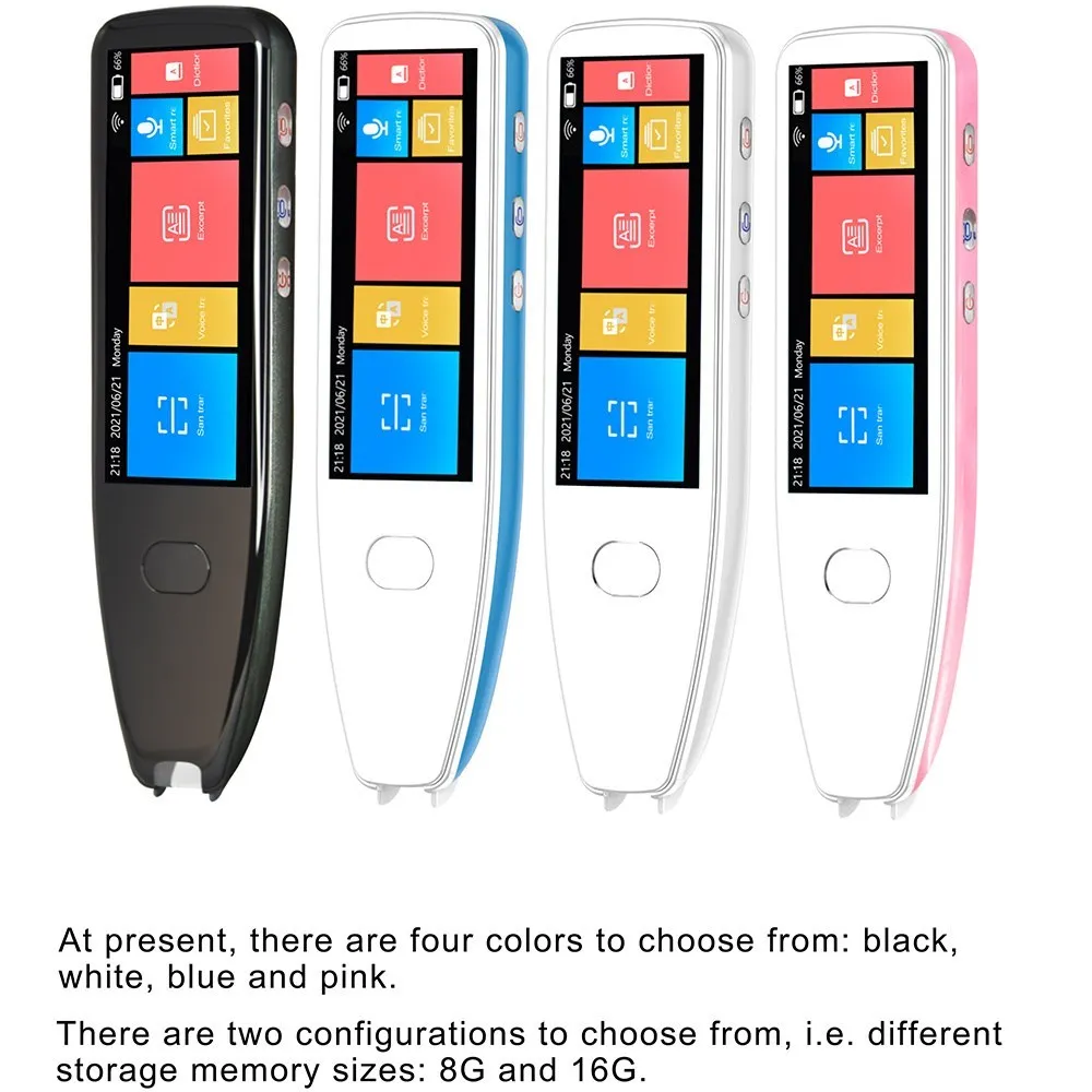 

Smart Scan Translator Pen 3-cal Full Touch Hd Multifunction Offline Real-time 113. Genuine Favourite Bes