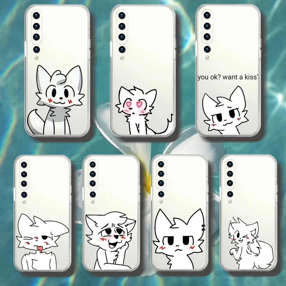 Милый чехол для телефона Boykisser Cat Fanart Xiaomi 11 Redmi Note 5G 8T 9A 9 10T Note8Pro Note9 12SUltra прозрачный