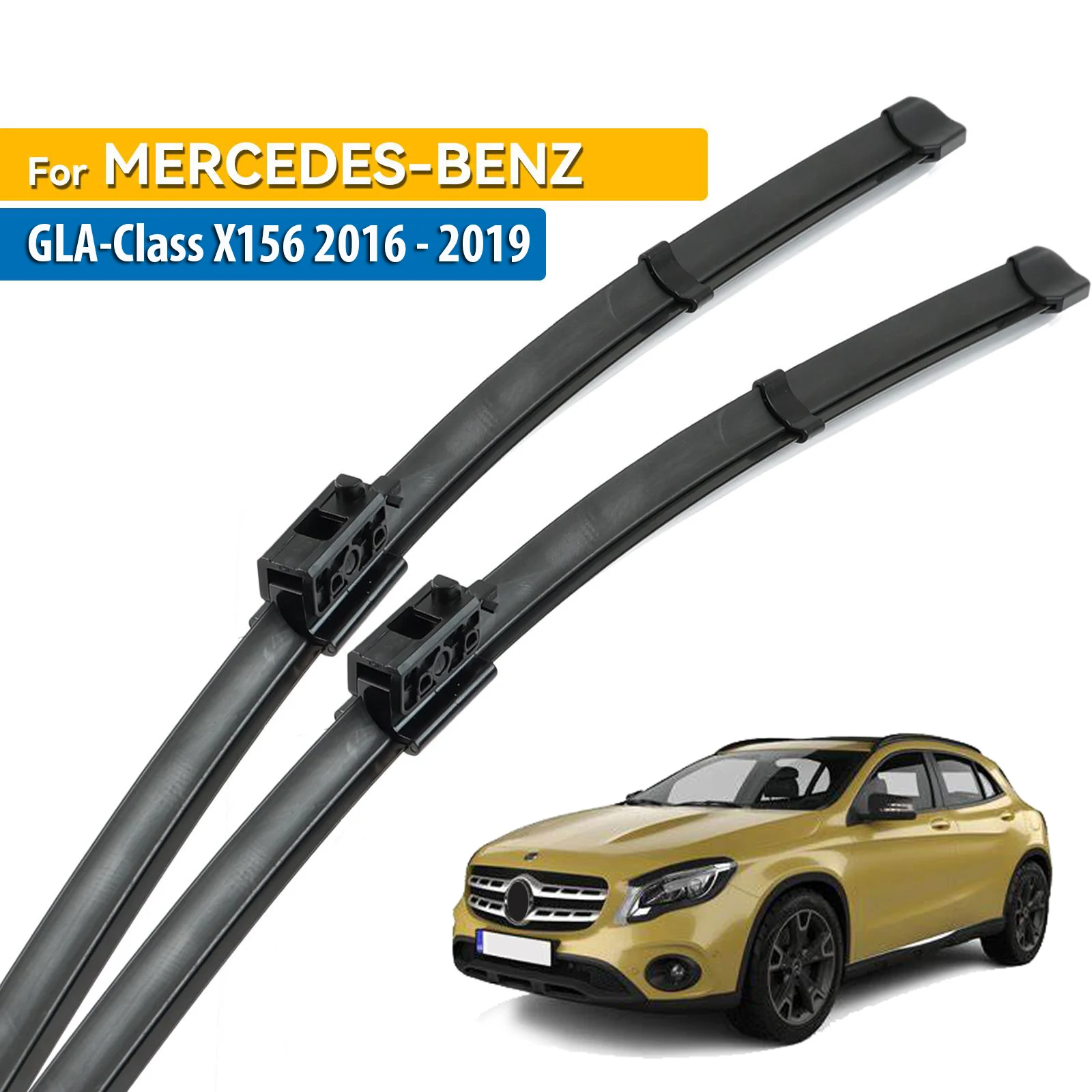 

Передние щетки стеклоочистителя Erick's LHD для Mercedes-Benz GLA-Class 180 200 X156 2016-2019 лобовое стекло 24 "+ 19"