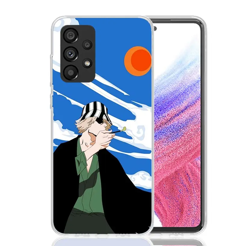 Чехол для телефона Bleach Kisuke Urahara Samsung Galaxy A16 A14 A15 A13 A12 A54 A55 A53 A52 A24 A25 A23 A22 A34 A35 A33 A32 A05S A04