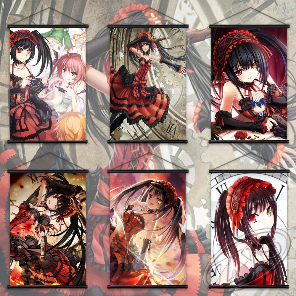 

Wall Painting Anime HD Prints Home Date a Live Posters Canvas Classic Artwork Modular Picture Hanging Scrolls Room Decoration