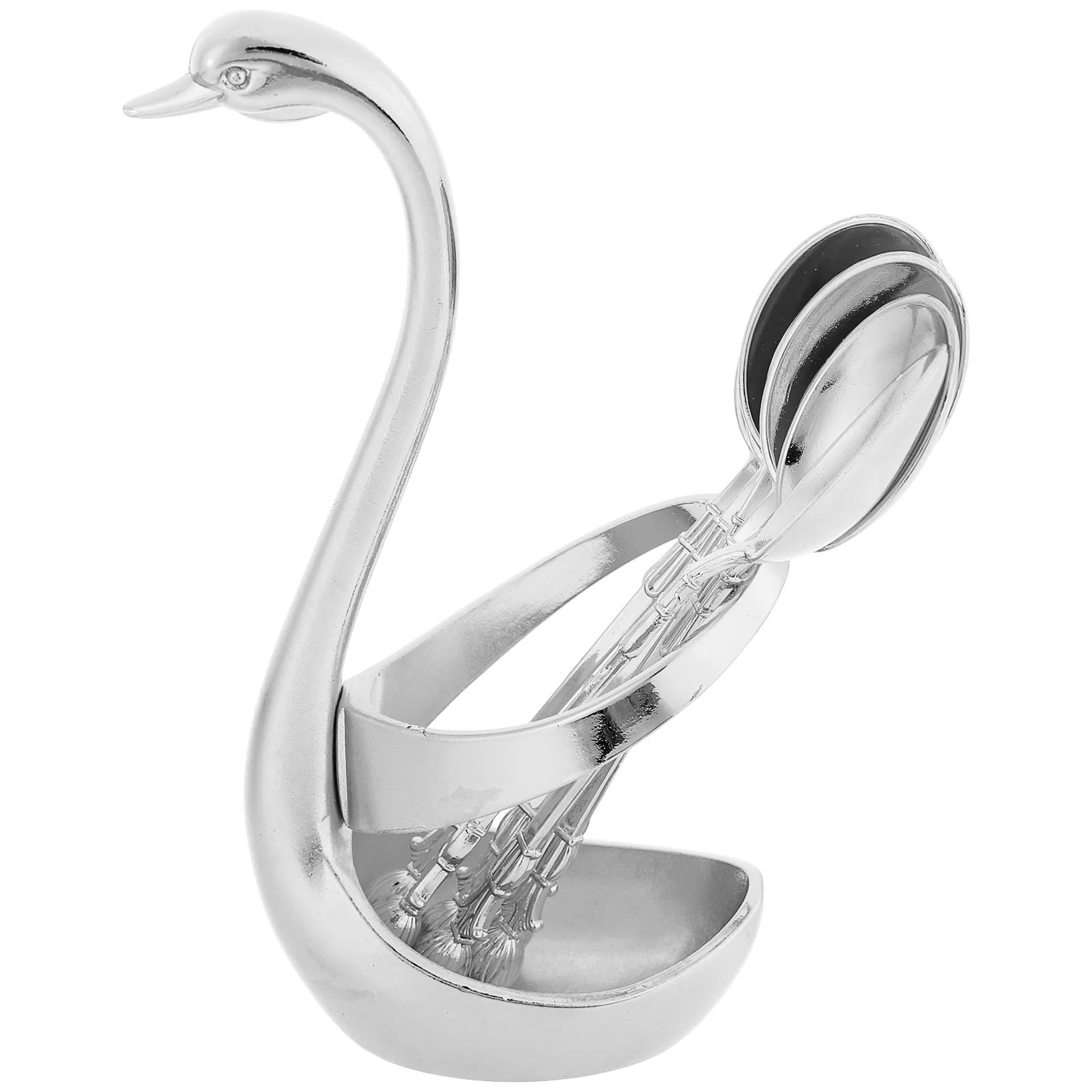 

Spoon Spoons Swan Set Dinnerware Flatware Dessert Serving Espresso Soup Dinner Holder Stirring Cake Coffee Ice Salad Mixing