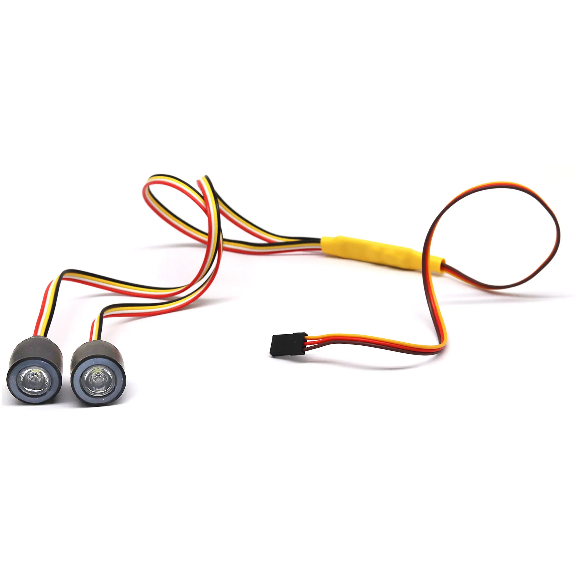 

2 LED RC Car Lights 4.2v-6v Light Set Headlight headlamps For 1/10 RC Model Car Truck 5mm/8mm/10mm Diameter LED RC Car Led