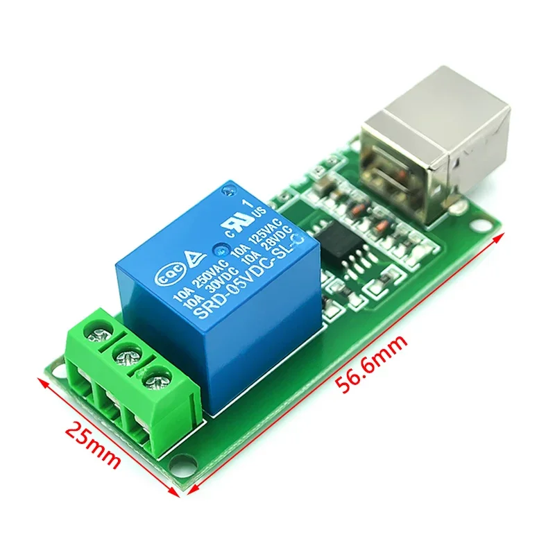 USB реле 5 В 1-канальное программируемое Компьютерное управление для умного дома