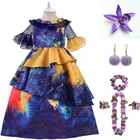 Очаровательное платье для девочки, косплей Изабелла, очаровательный мадригал, миракель, костюм принцессы, детское платье с сумкой, карнавальвечерние, косплей