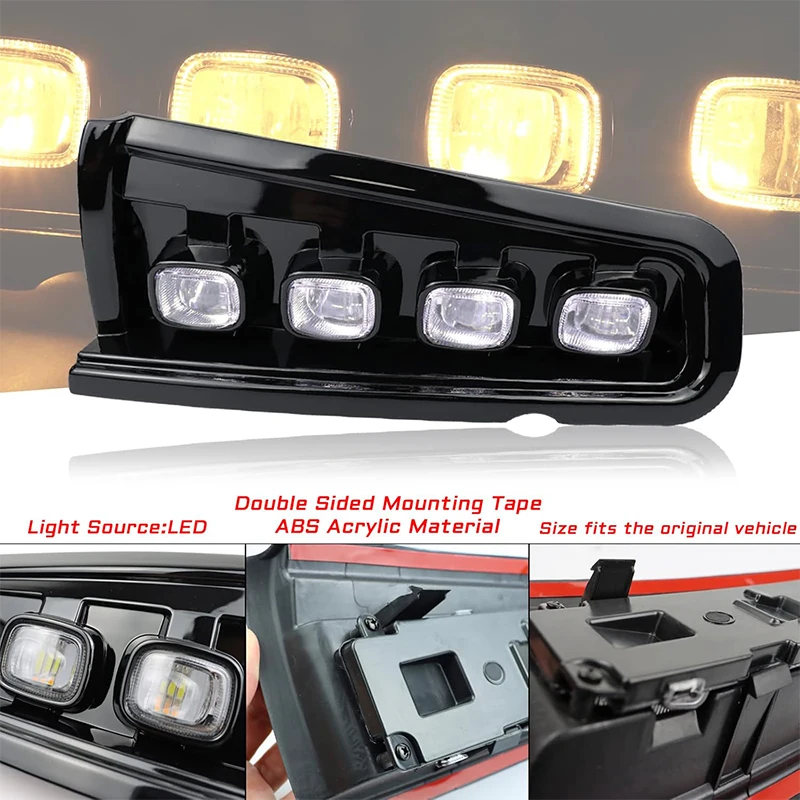 Дневные ходовые огни для Ford Bronco 2021 2022 2023 противотуманные фары Передний фонарь