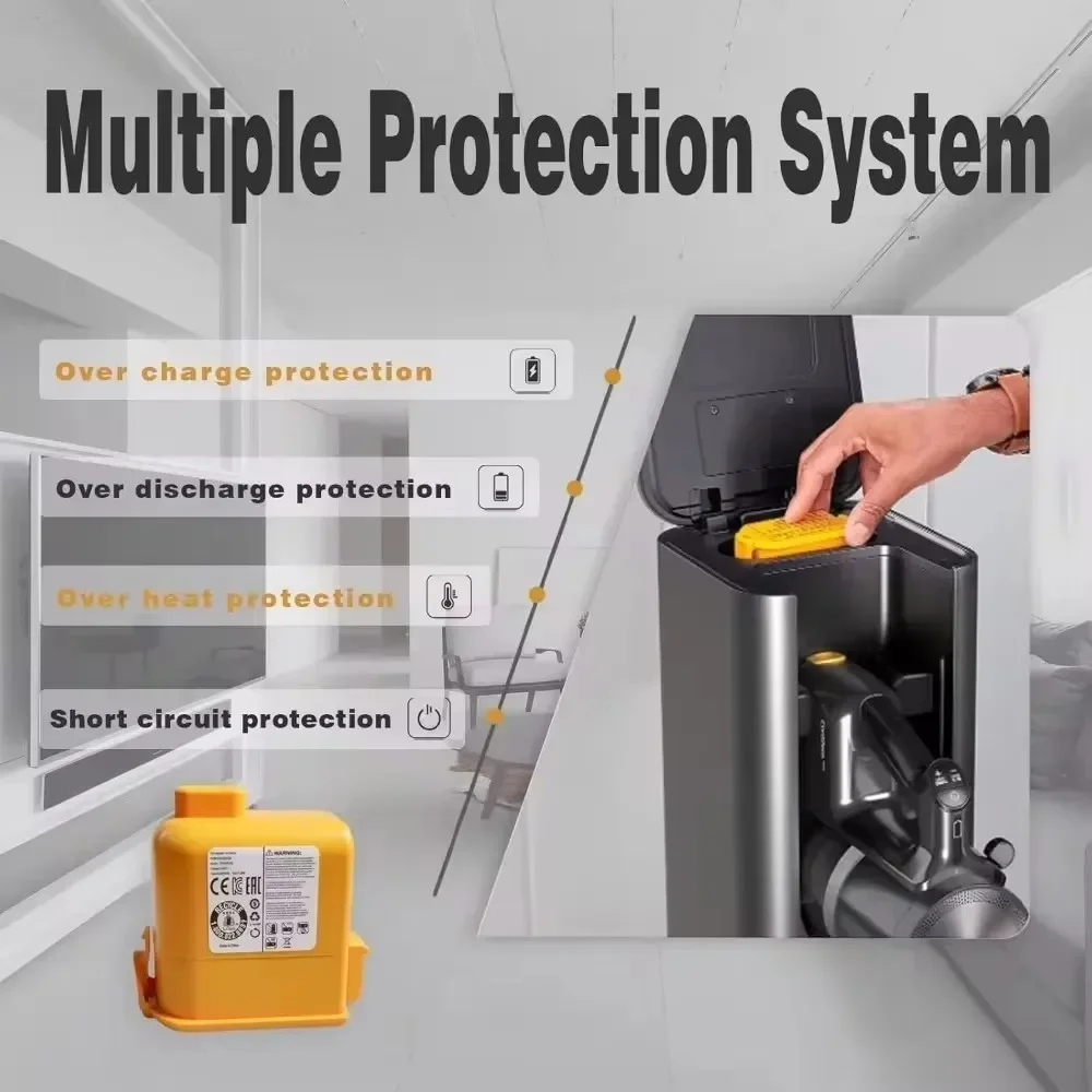 Сменный аккумулятор емкостью 5000 мАч для LG Cord Zero