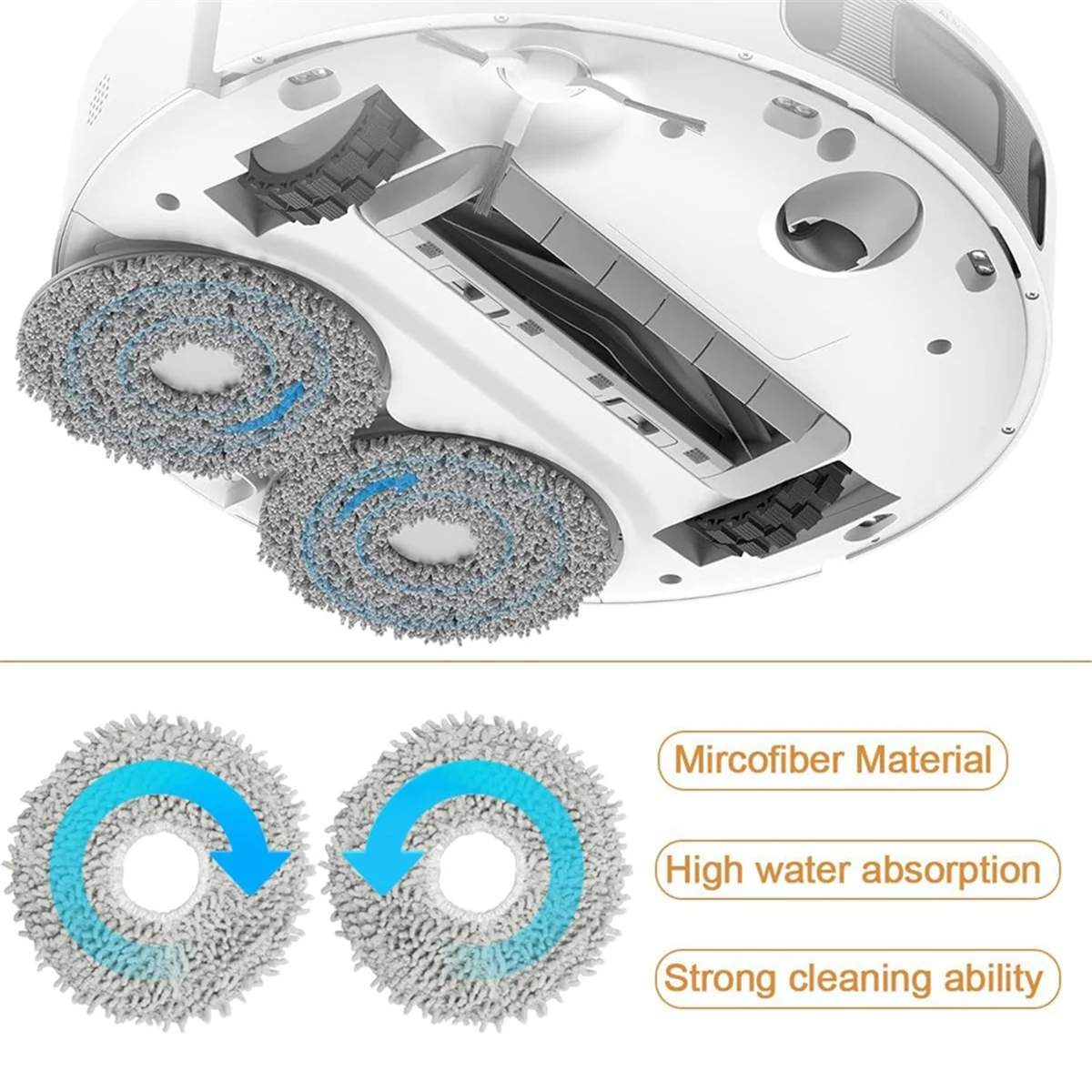 Запчасти для L10S Ultra/ L10 Pro основная боковая щетка фильтры НЕРА насадки швабры мешки