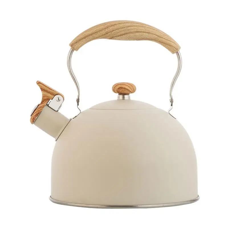 

Whistling Tea Kettle For Stove Top Modern Stainless Steel Whistling Teapot 2.5 Liter Whistling Tea Kettle For Making Coffee Milk