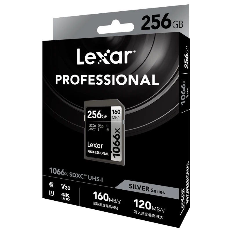 SD-карта Lexar 1066X 160 дюйма 128 ГБ 256