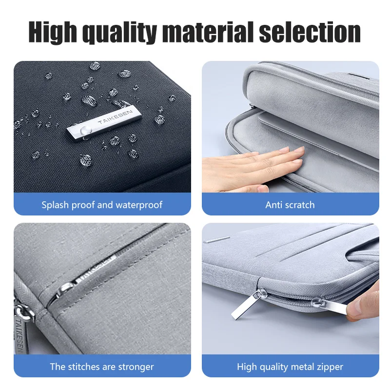 laptop bag 13 3 15 6 14 inch waterproof notebook bag sleeve for macbook air pro 13 15 computer shoulder handbag briefcase bag free global shipping
