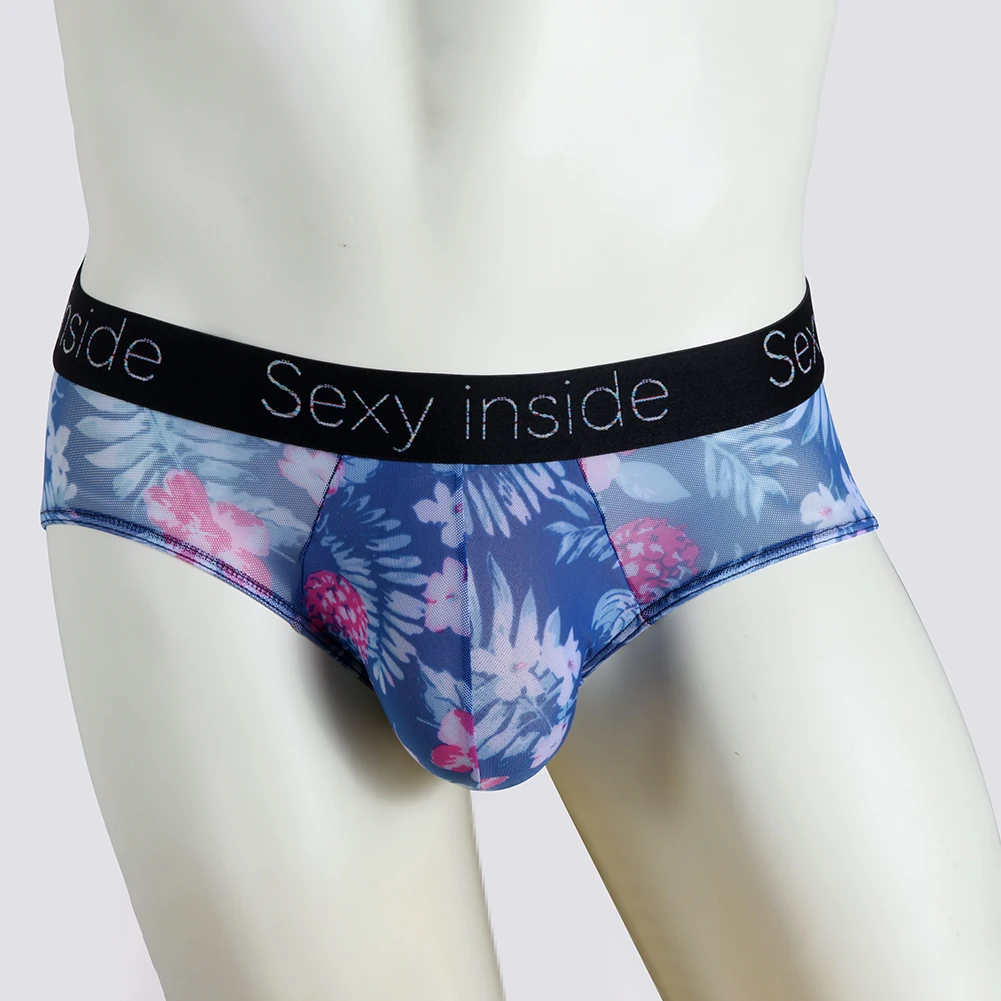 

Mens Brief Sexy Underwear Pouch Panties Men T-Back Thongs Quick Male Sissy Sheer See-Though Cueca Lingerie Bulge Pouch Underpant