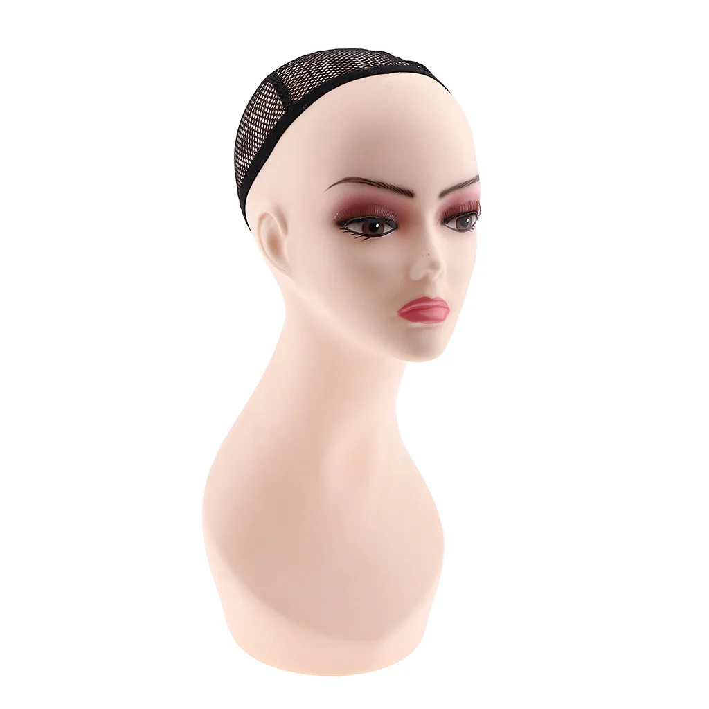 

PRO COSMETOLOGY HEAD MANNEQUIN TORSO Wig MAKING TRAINING DISPLAY STAND