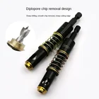 1 шт., Самоцентрирующиеся сверла из быстрорежущей стали, 2 размера, 14 дюйма и 5 мм