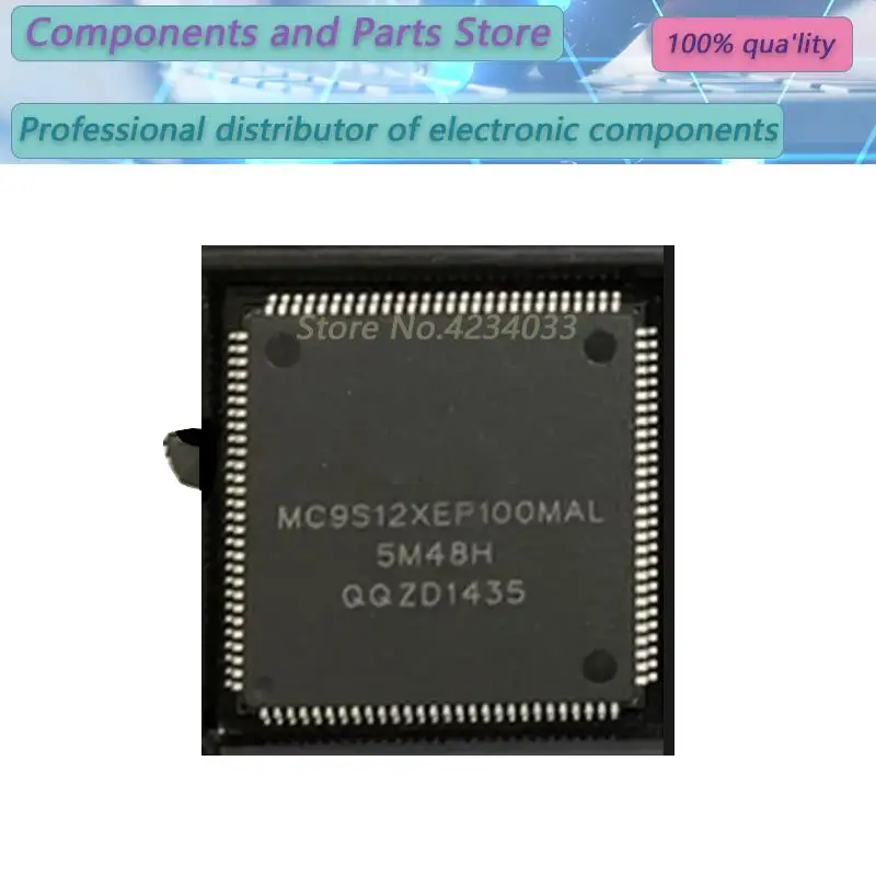 

1 шт. MC9S12XEP100MAL MC9S12XEP100M MC9S12 QFP-112 new100% MC9S12 XEP100MAL
