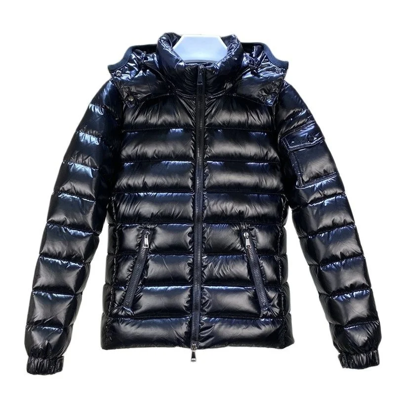 

Women's hooded down for autumn and winter Slim-fit jacket Cap detachable star Same clause leisure Warm coat Shop quality