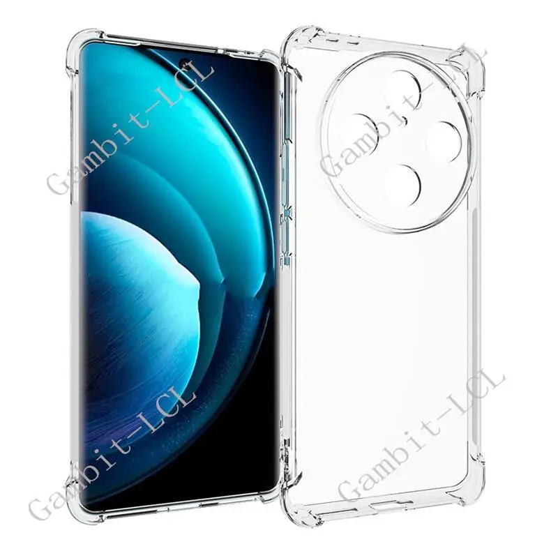 Силиконовый защитный чехол-накладка для смартфона Vivo X100 Pro X100Pro 6 78 &quot2023 V2324A V2309A