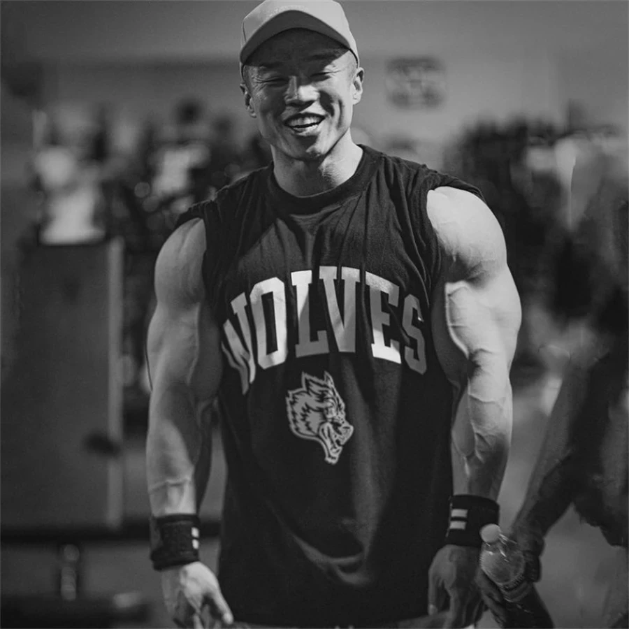 

Мужская хлопковая футболка с коротким рукавом, размеры до 3XL