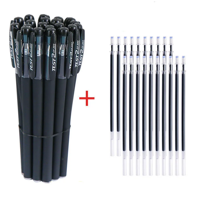 

Прямая продажа с фабрики гелевая ручка матовая ручка 20pen plus50Pen Core онлайн TikTok Kuaishou популярная