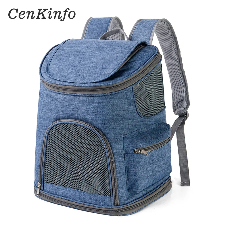 

Soft Cat Backpack Ventilated Dog Bags Carrier for Cats Foldable Portable Pet Transportation Travel Bag Dog Carrier CenKinfo